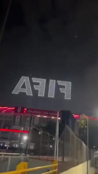 美加墨世界杯开幕式彩排流出现场视频 无人机编队成核心视觉