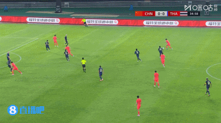 半场10射2正0-0泰国，张玉宁中柱刘浩帆险送礼，武磊百场纪念