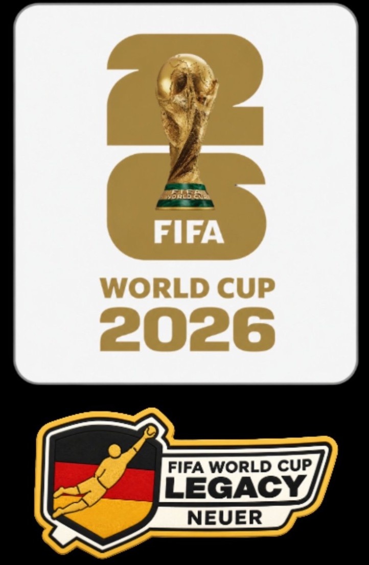 诺伊尔解锁五届世界杯，FIFA定制“传承”臂章现身