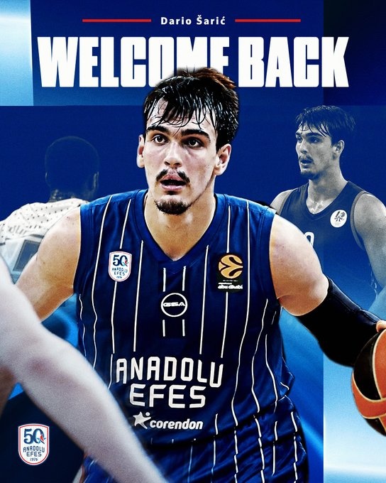 10年NBA生涯终结 萨里奇2+1合同签约安纳托利亚艾菲斯