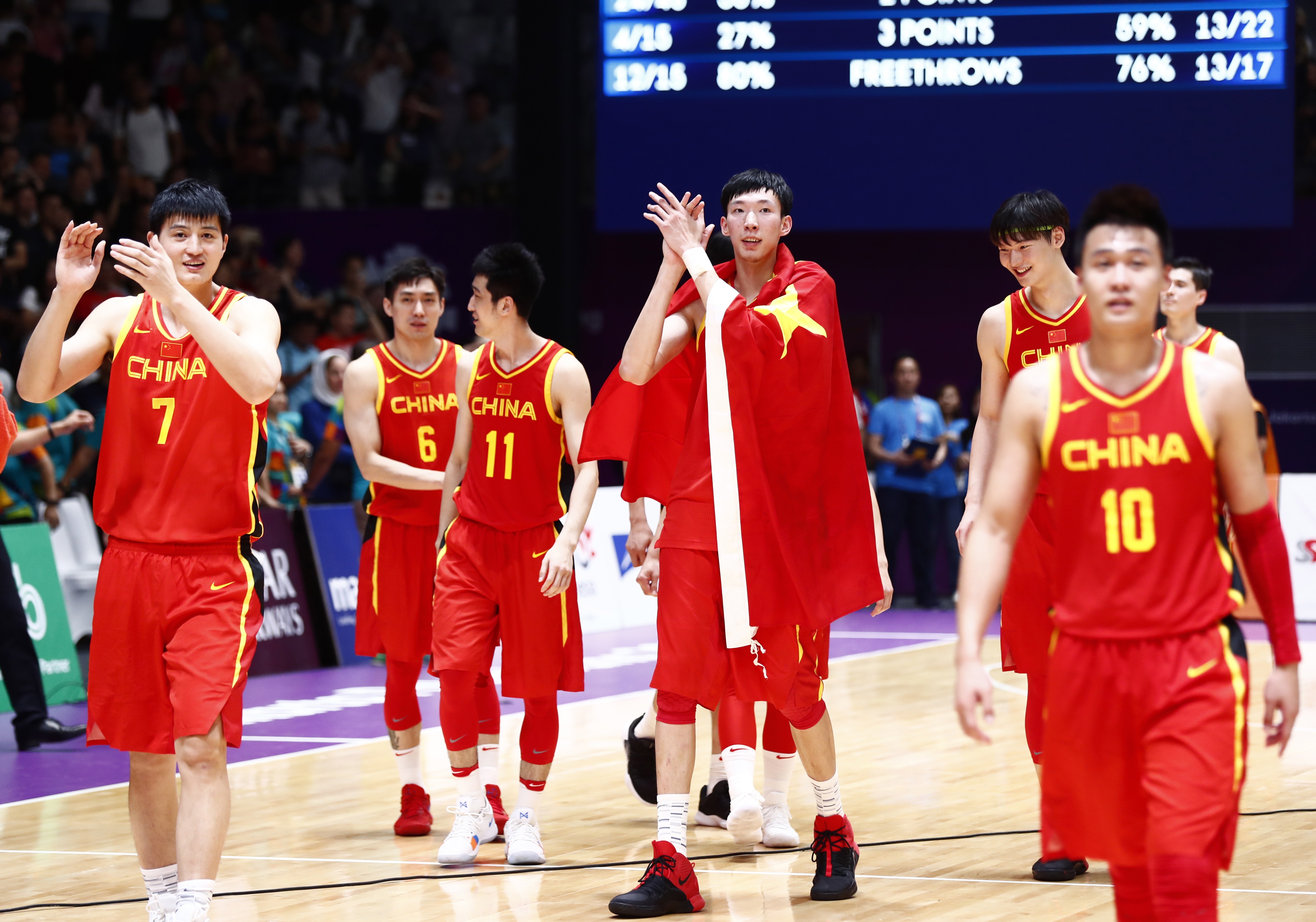 上一次亚运会夺冠是2018年!中国男篮16分逆转伊朗!周琦15+11 上一次亚运会夺冠是2018年!中国男篮16分逆转伊朗!周琦15+11