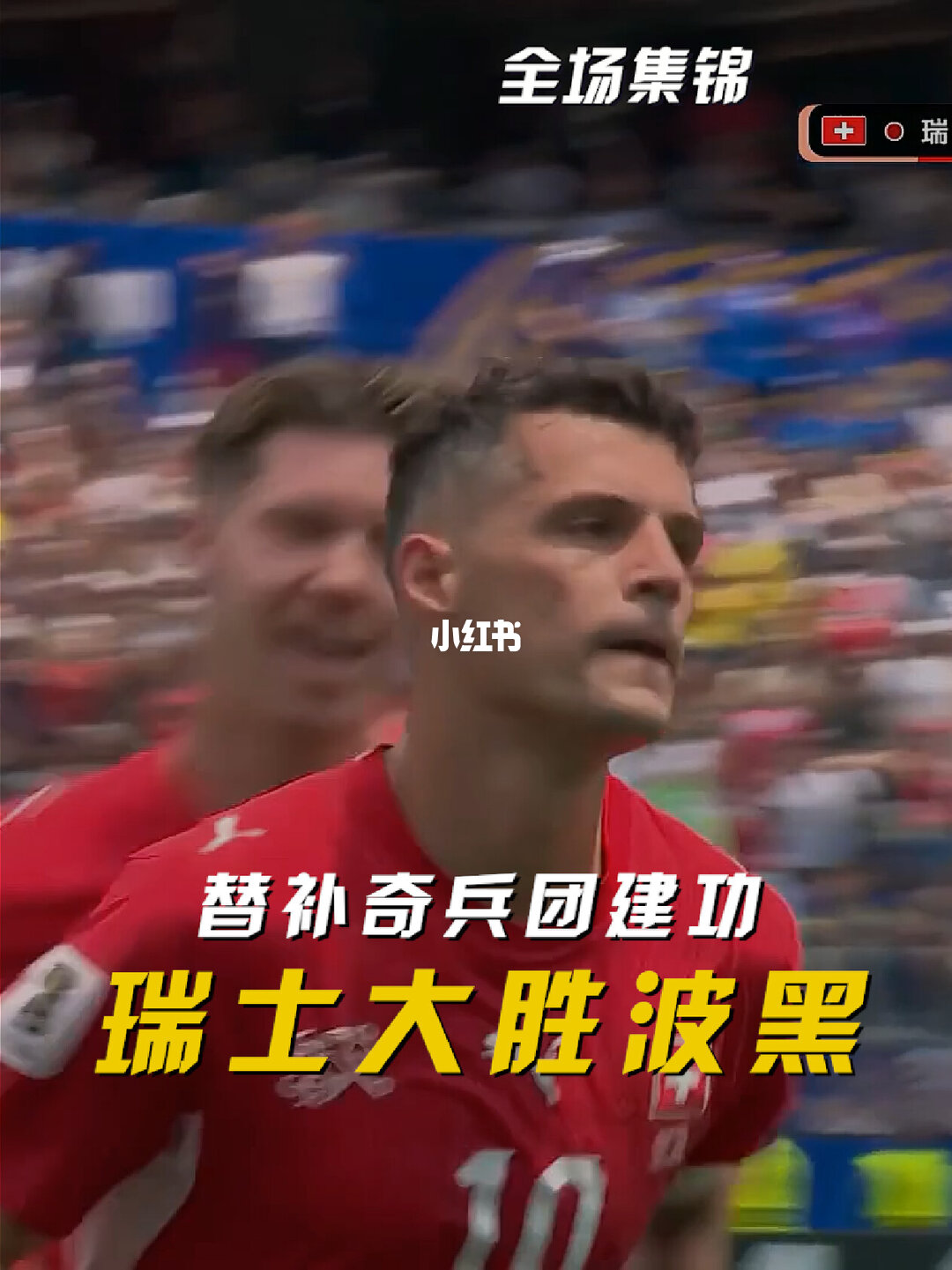 06月19日 世界杯小组赛B组第2轮 瑞士vs波黑 全场录像【全场录像+集锦】