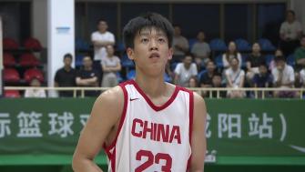 08月02日国青男篮热身赛 中国U18男篮 – 纽纳华丁闪电队 全场录像【全场录像+集锦】