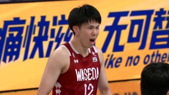 08月06日 亚洲大学生篮球联赛8强赛 早稻田大学 VS 高丽大学 全场录像【全场录像+集锦】