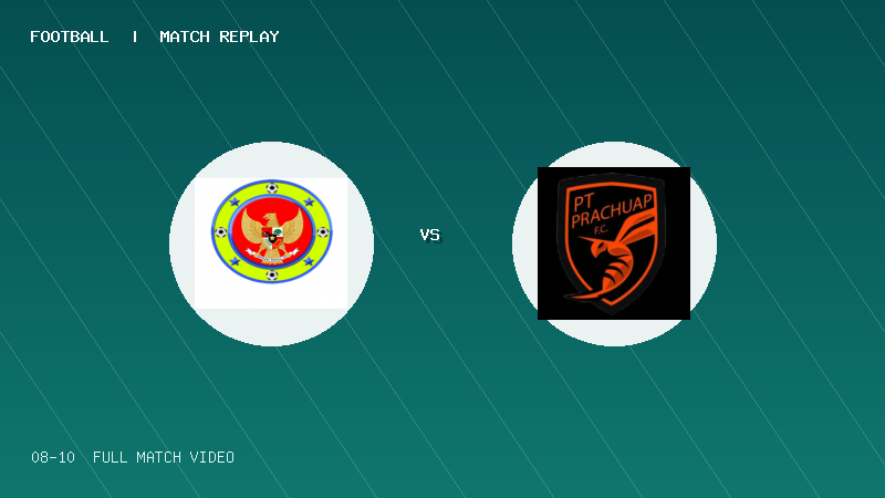 08月10日 海菲尔德杯男子U14组第2轮 印度尼西亚 Indonesia TIM PELAJAR NASIONAL 男足U14 VS 泰国 Thailand PT Prachuap FC Academy 男足U14 全场录像【全场录像+集锦】