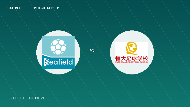 08月11日 海菲尔德杯U9组排位赛 广州市南沙区青少年足球训练中心 VS 恒大2017黄队 全场录像【全场录像+集锦】