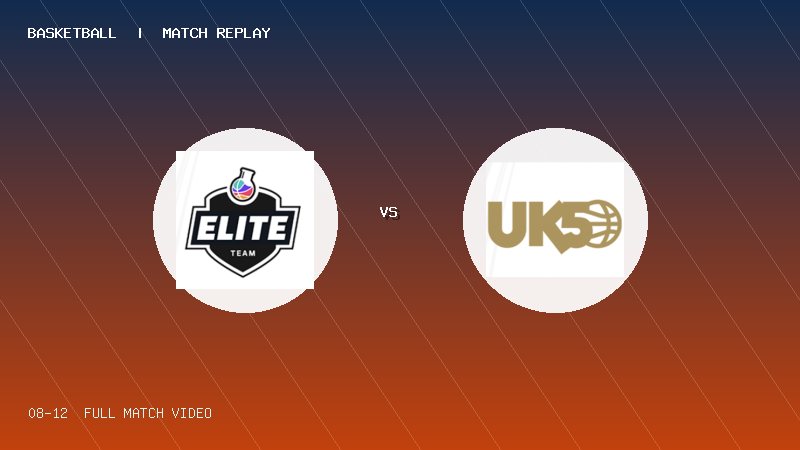 08月12日 明日之星篮球争冠赛常规赛 西班牙职业篮球实验室U18 VS 英格兰UK50精英队 全场录像【全场录像+集锦】