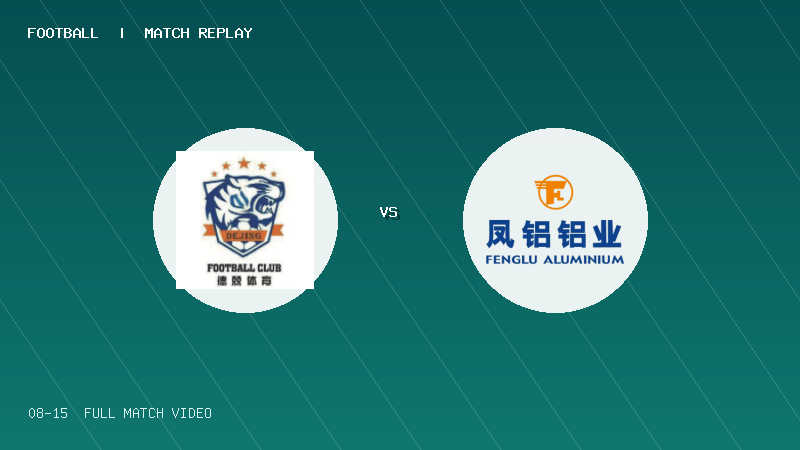 08月15日 佛山西甲足球联赛8强淘汰赛 德兢艾捷斯 VS 广东凤铝 全场录像【全场录像+集锦】