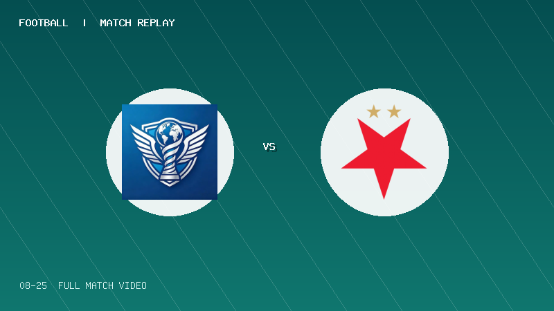 08月25日 克鲁伊夫锦标赛小组赛第1轮 枫行九方青训 VS 布拉格斯拉维亚体育俱乐部 全场录像【全场录像+集锦】